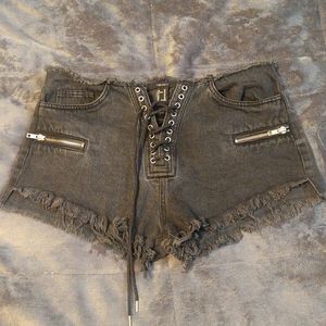 Forever 21 black shorts (size 27)